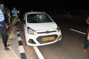 Read more about the article मुंबई – गोवा राष्ट्रीय महामार्गावर कारच्या धडकेने एकाचा जागीच मृत्यू