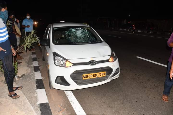 You are currently viewing मुंबई – गोवा राष्ट्रीय महामार्गावर कारच्या धडकेने एकाचा जागीच मृत्यू