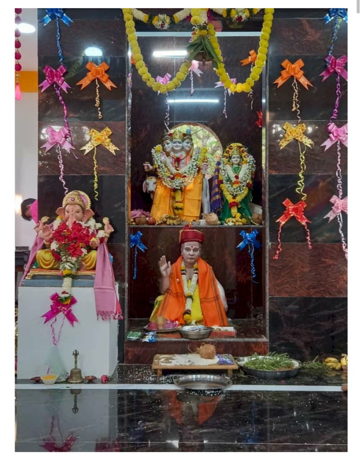 You are currently viewing श्री देव अनघा दत्त लक्ष्मी स्थिर प्रतिष्ठा मंदिर स्थापना सोहळा विविध धार्मिक कार्यक्रमांनी संपन्न