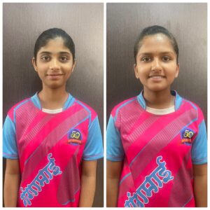 Read more about the article गंगामाई गर्ल्स हायस्कूलच्या विद्यार्थीनींची राज्यस्तरीय हॉलीबॉल अजिंक्यपद स्पर्धेच्या निवड चाचणीसाठी निवड