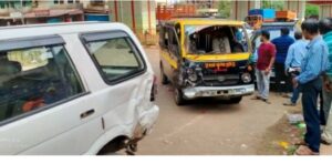 Read more about the article मुंबई गोवा महामार्गावर मॅजिक व टवेरा गाडीचे अपघात!