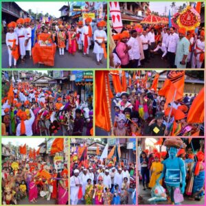 हिंदू नववर्ष स्वागतनिमित्त भव्यदिव्य शोभायात्रेने मालवण नगरीत जल्लोष
