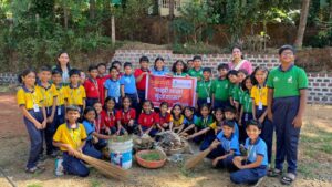 Read more about the article स्टेपिंग स्टोन ग्लोबल स्कूलमध्ये ‘ मुख्यमंत्री माझी शाळा सुंदर शाळा’ या अभियानांतर्गत शाळा परिसर स्वच्छता व ‘ युवा दिन’ मोठ्या उत्साहात साजरा