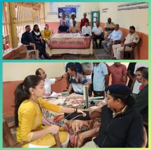 Read more about the article सावंतवाडीतील जिल्हा कारागृह वर्ग २ येथील बंदीवानांसाठी निःशुल्क आरोग्य व चिकित्सा शिबिर