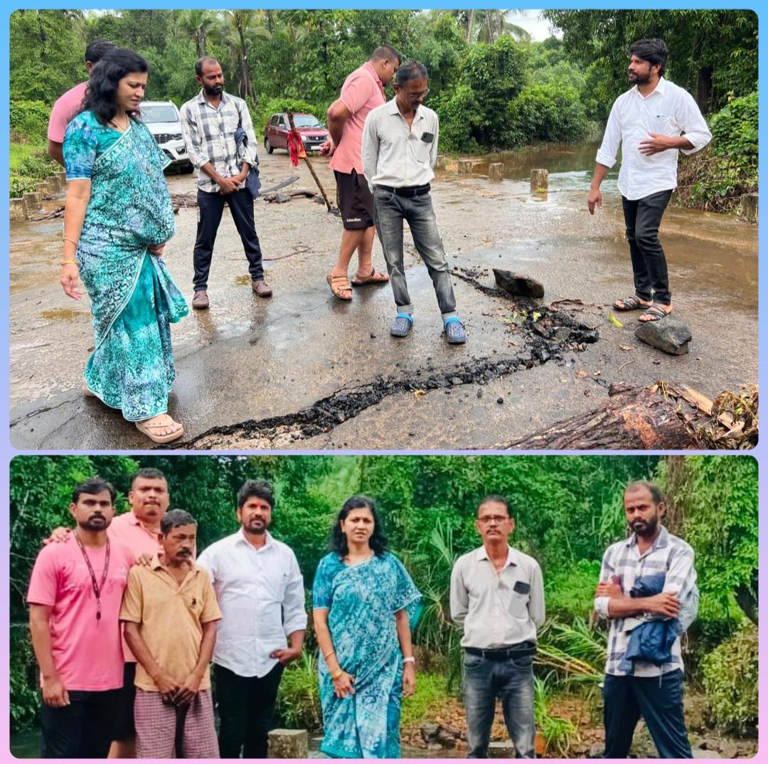 You are currently viewing  ‘त्या’ पुलाबाबत योग्य ती चौकशी होण्यासाठी तात्काळ पाठपुरावा करू – अर्चना घारे परब