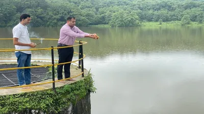 You are currently viewing पाळणेकोंड धरणाचे सहाही हायड्रोलिक दरवाजे उघडले