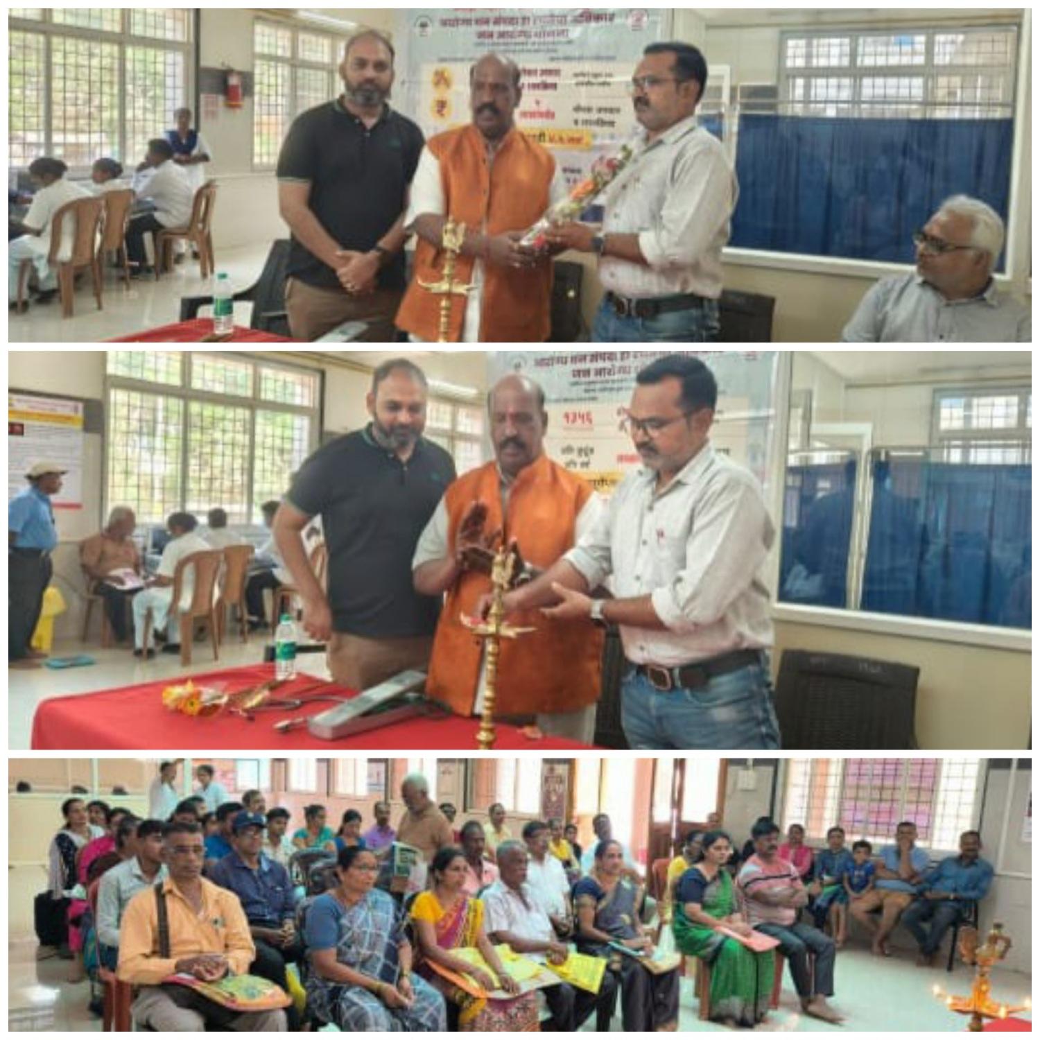 You are currently viewing कुडाळ येथे अथायु मल्टी स्पेशलिस्ट हॉस्पिटल कोल्हापूर व महिला व बाल रुग्णालय कुडाळ यांच्या संयुक्त विद्यमाने महाआरोग्य शिबिर संपन्न 