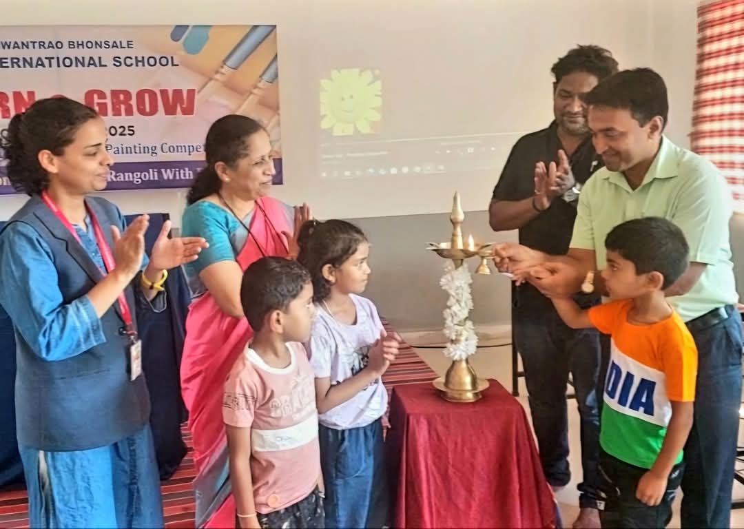 You are currently viewing भोसले इंटरनॅशनल स्कूलमध्ये ‘लर्न अँड ग्रो ‘ शृंखलेचे उदघाटन…..