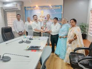 You are currently viewing नॅशनल असोसिएशन ऑफ फॉर दी ब्लाइंड सिंधुदुर्ग यांच्या वतीने सिंधुदुर्गचे जिल्हाधिकारी यांचे स्वागत