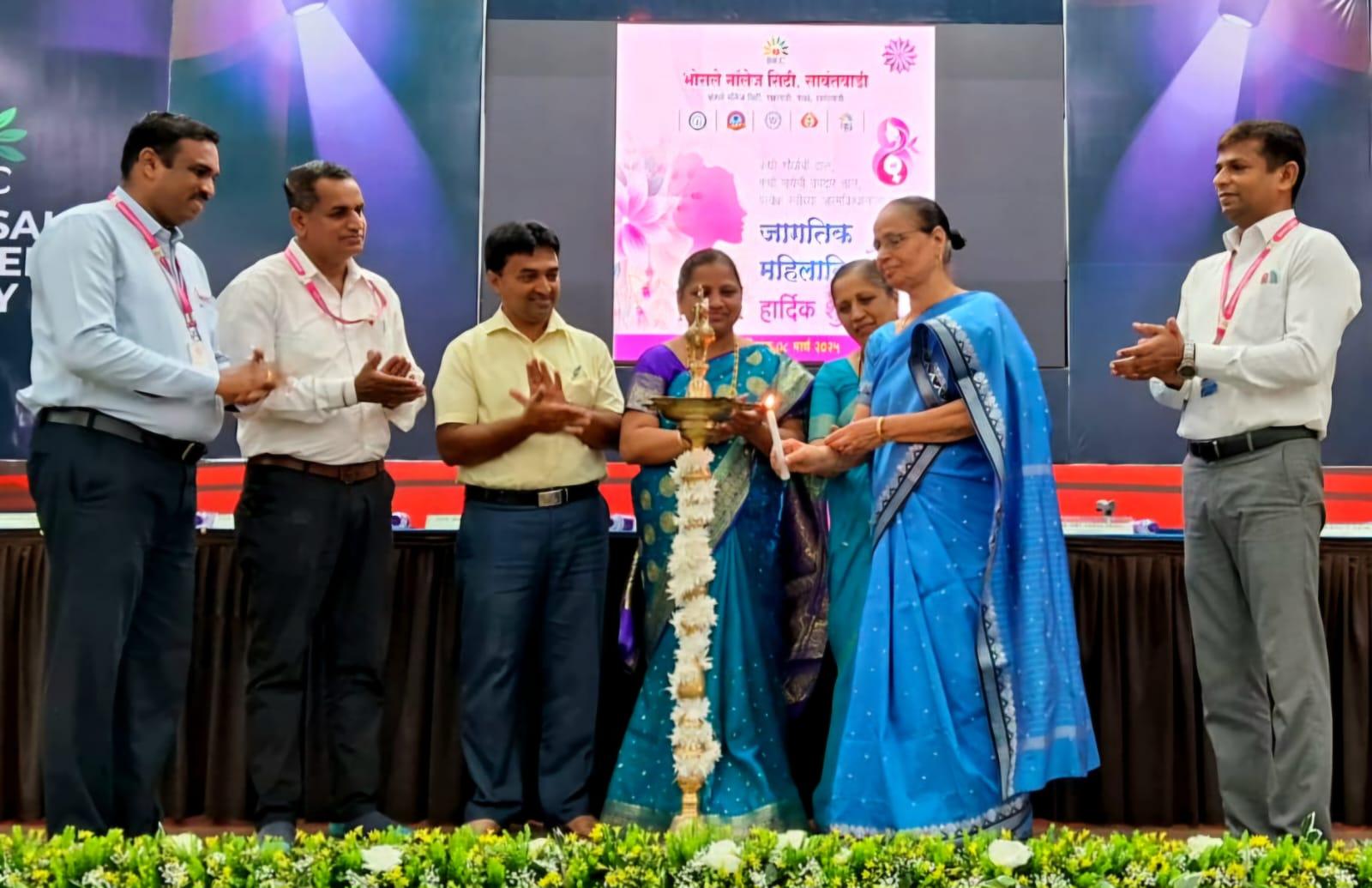 You are currently viewing भोसले नॉलेज सिटी येथे ‘जागतिक महिला दिन ‘ उत्साहात साजरा..