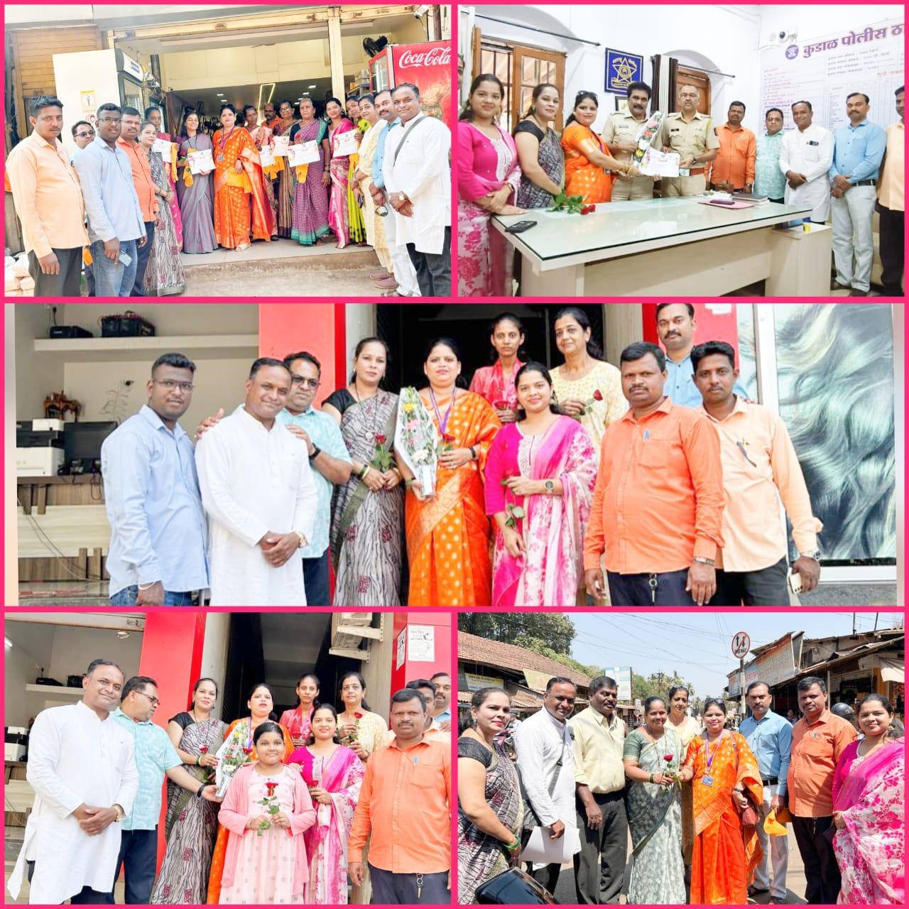 You are currently viewing महिलांना अपार त्याग आणि कष्टासाठी अविरत सन्मान व योग्य आदर मिळावा – जिल्हाध्यक्षा सौ. मानसी परब