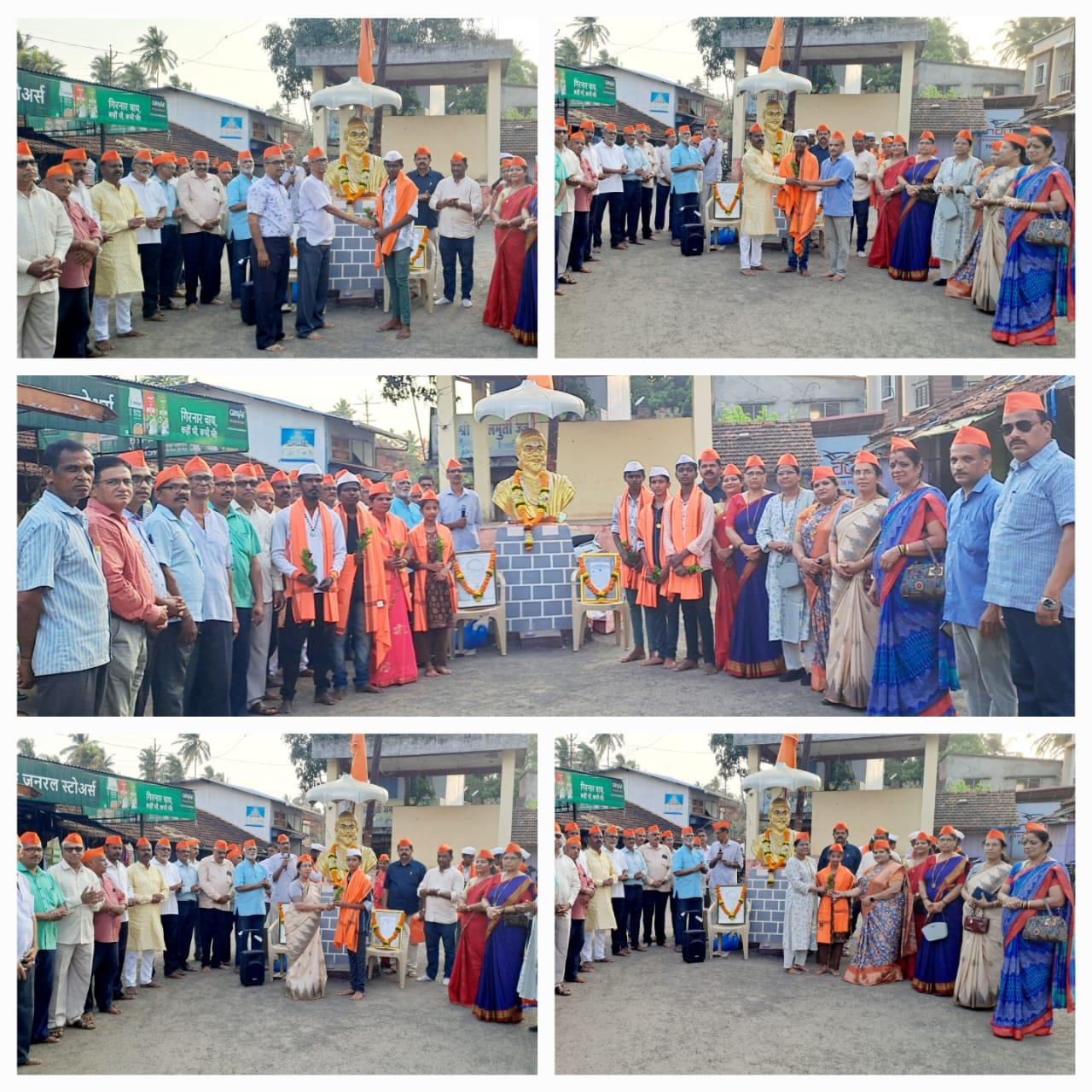 You are currently viewing हिंदुधर्माभिमानी मंडळी , वेंगुर्ला च्या वतीने ” धर्मवीर बलिदान मास ” पाळणारे श्रीशिवप्रतिष्ठानचे धारकरी व सह्याद्री प्रतिष्ठान चे दुर्गसेवक यांचा सत्कार