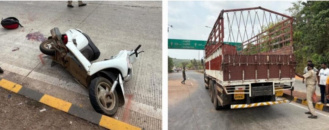 You are currently viewing पत्रादेवी चेकपोस्ट येथे झालेल्या अपघातात इन्सुलीतील युवकाचा जागीच मृत्यू 