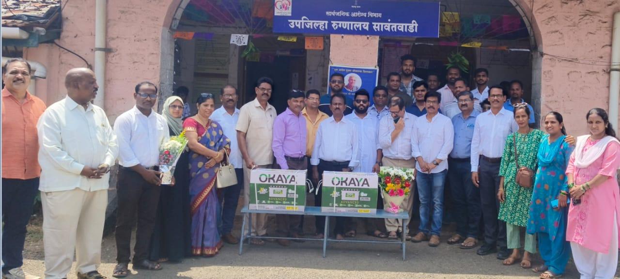 You are currently viewing महाराष्ट्र दिनाचे औचित्य साधून सामाजिक बांधिलकी प्रतिष्ठानच्या पुढाकारातून उपजिल्हा रुग्णालय अपघात विभागाला दोन बॅटरीचा इन्वर्टर सुपूर्त.