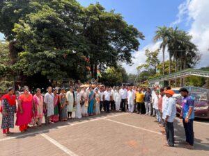 Read more about the article भारतीय सैन्य दलाच्या समर्थनार्थ सावंतवाडीत शिवसेनेतर्फे तिरंगा रॅली…