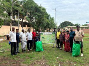 Read more about the article पूर्णांनगर येथे पर्यावरण संवर्धन अभियान….