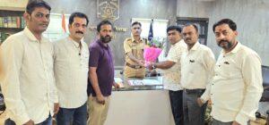 Read more about the article पोलीस अधीक्षक मोहन दहिकर यांचे मनसे कडून स्वागत.