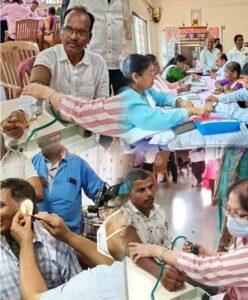 Read more about the article कुणकेश्वर देवस्थान ट्रस्ट आयोजित आरोग्य शिबिरास उत्स्फूर्त प्रतिसाद ; १४० रुग्णांनी केली मोफत आरोग्य तपासणी