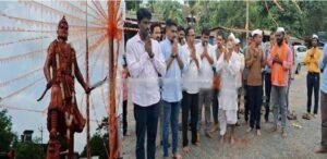 Read more about the article शिवप्रतिष्ठान हिंदुस्थान अध्यक्ष संभाजी भिडे गुरुजी यांची झरेबांबर येथील स्वराज्य रक्षक छञपती संभाजी महाराज स्मारकाला भेट