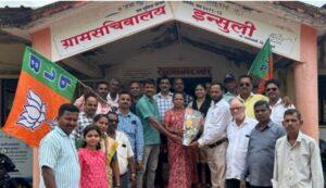 Read more about the article इन्सुली उपसरपंचपदी नमिता नाईक यांची बिनविरोध निवड…