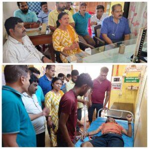 Read more about the article भाजप शिष्टमंडळाने दिली बांदा पीएचसीला भेट, सोयी सुविधांचा घेतला आढावा