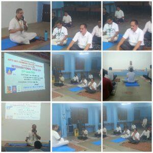 Read more about the article फोडाघाट काॅलेज मध्ये योग दिवस साजरा