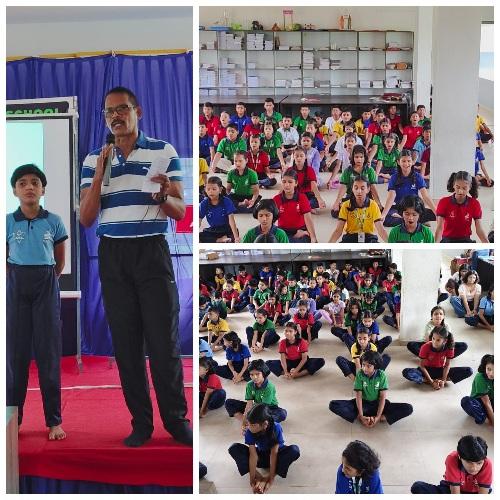 You are currently viewing स्टेपिंग स्टोन ग्लोबल स्कूलने मोठ्या उत्साहात साजरा केला जागतिक योग दिन