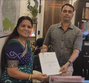 Read more about the article महिलांच्या सुरक्षेसाठी नियुक्त समितीवर निकिता घाडीगांवकर यांची निवड