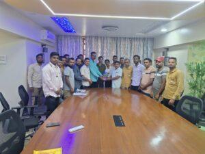 Read more about the article सिंधुदुर्ग व वीज कंत्राटी कामगार संघटना सिंधुदुर्ग च्या सर्व पदाधिकारी यांची संयुक्त बैठक संपन्न 