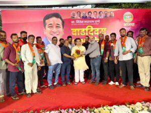 Read more about the article देवगड पुरळ येथील उबाठा सेनेच्या कार्यकर्त्यांचा भाजपात प्रवेश