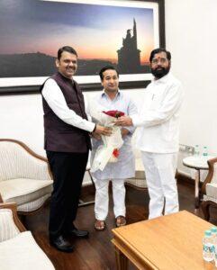 Read more about the article मुख्यमंत्री देवेंद्र फडणवीस, उपमुख्यमंत्री एकनाथ शिंदे यांनी मंत्री नितेश राणे यांना दिल्या वाढदिवसाच्या शुभेच्छा ..!