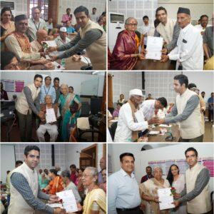 Read more about the article लोकशाहीचा सन्मान! आणीबाणीत कारावास भोगलेल्या व्यक्तींचा जिल्हाधिकारी जलज शर्मा यांच्या हस्ते गौरव सोहळा