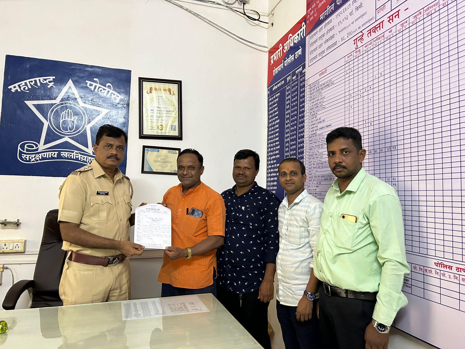 You are currently viewing व्हॉईस ऑफ मीडियाचे कार्य कौतुकास्पद! : पोलीस निरीक्षक हेमचंद्र खोपडे