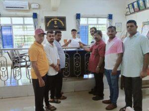 Read more about the article वेंगुर्ला राष्ट्रवादी काँग्रेस पार्टीचे तालुकाध्यक्ष संदीप पेडणेकर यांचे तहसीलदारांना निवेदन