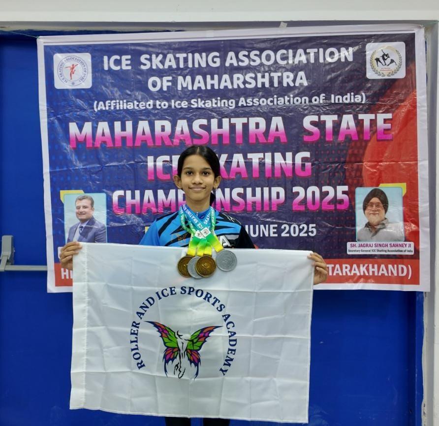 You are currently viewing ओवी शेटे हिला लॉन्ग ट्रॅक स्पीड स्केटिंग मध्ये दोन सुवर्ण आणि दोन रौप्य पदक