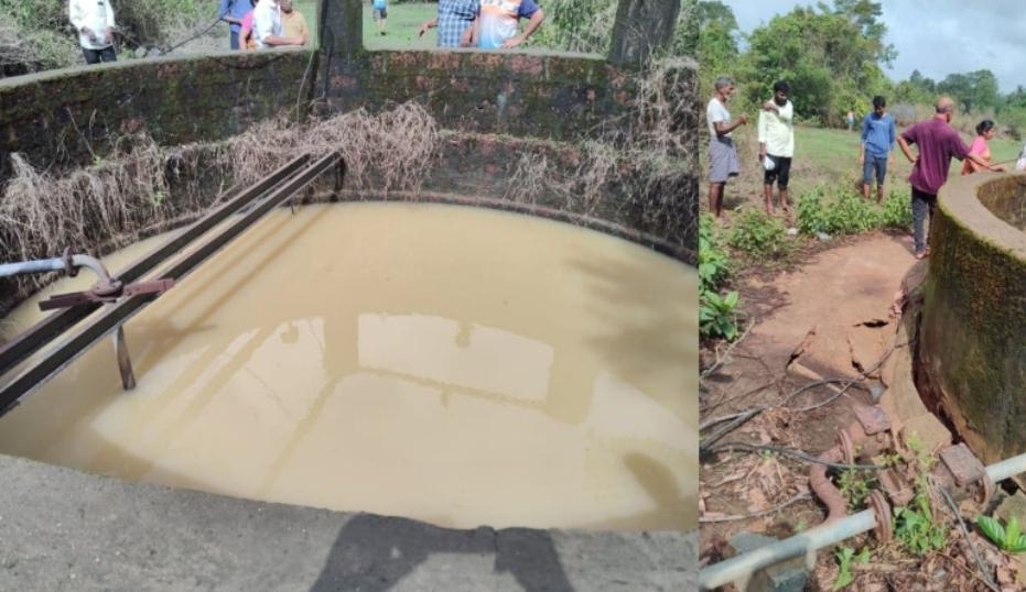 You are currently viewing कामळेवीर बाजारपेठेतील सार्वजनिक विहीर कोसळण्याच्या मार्गावर असल्याने ग्रामस्थांचे पिण्याच्या पाण्याचे हाल