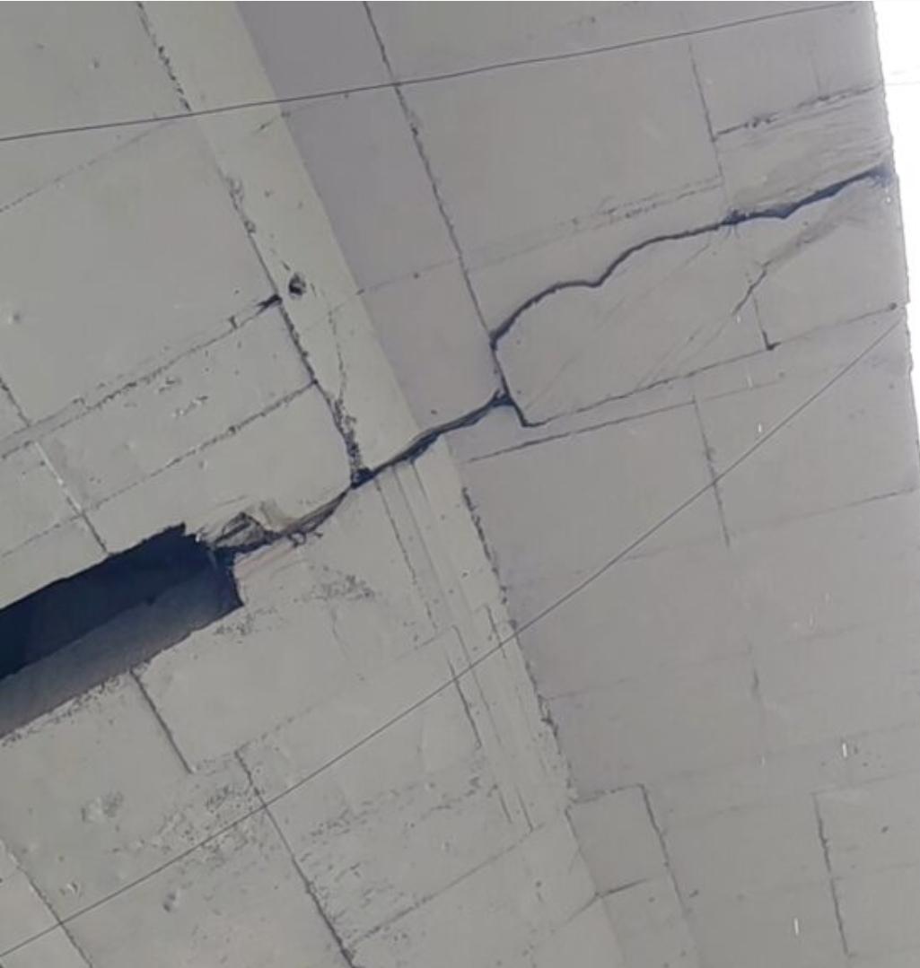 You are currently viewing कणकवलीत फ्लाय ओव्हर ब्रिज च्या खालील भागाला मोठा तडा