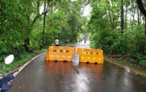 Read more about the article होडावडा पुलावर पाणी आल्याने वेंगुर्ले सावंतवाडी मार्गावरील वाहतूक ठप्प….