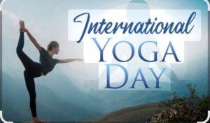 Read more about the article आंतरराष्ट्रीय योग दिनानिमित्त विविध कार्यक्रमांचे आयोजन