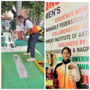 Read more about the article एमआयटी एडीटी’ विद्यापीठाच्या प्रांजलीचा डबल सुवर्ण धमाका!