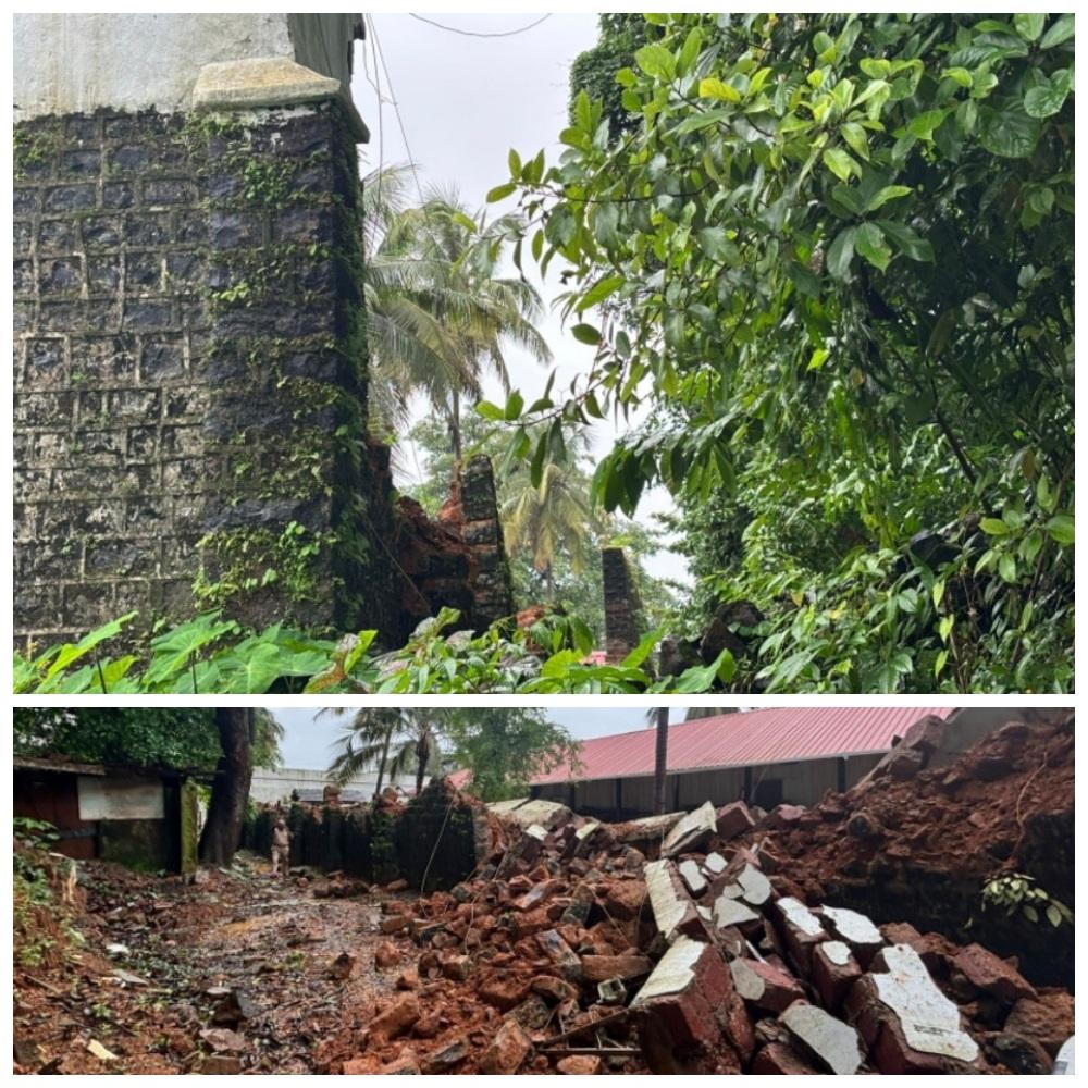 You are currently viewing जिल्हा कारागृहाची संरक्षक भिंत कोसळली