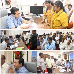Read more about the article जनतेच्या प्रश्नांना दिलासा: पालकमंत्री नितेश राणे यांच्या उपस्थितीत अनेक तक्रारींचे त्वरित निवारण