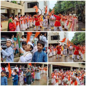 Read more about the article भक्तीच्या पावसात न्हालेली ग्रीन्स सोसायटीची दिंडी!