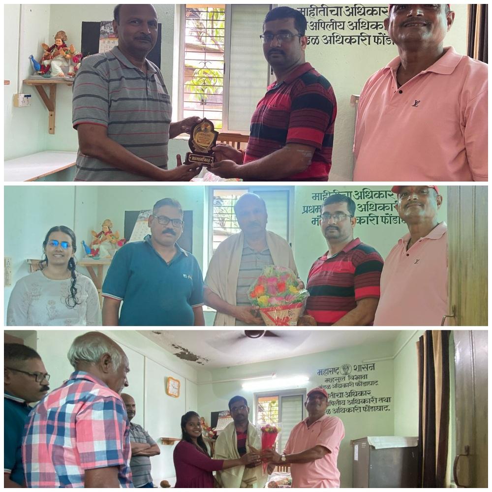 You are currently viewing फोंडाघाट अजित नाडकर्णी यांचे आणखी १ सामाजीक कार्य – तलाठी सावंत