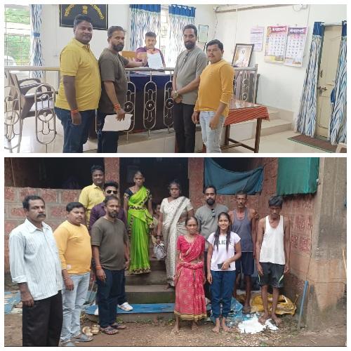 You are currently viewing दाभोली येथील अन्यायग्रस्त शिरोडकर कुटुंबीयांची वेंगुर्ला मनसेच्या वतीने घेतली भेट घेत खंबीरपणे पाठीशी राहण्याची दिली ग्वाही