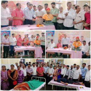 Read more about the article मुख्यमंत्री देवेंद्र फडणवीस यांच्या वाढदिवसानिमित्त शिरोडा येथे रक्तदान करुन मुख्यमंत्र्यांना वाढदिवसाच्या शुभेच्छा