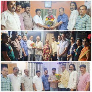 Read more about the article कारगिल विजय दिनाच्या निमीत्ताने वेंगुर्लेत भाजपच्या वतीने तीन माजी सैनिकांचा घरी जाऊन सत्कार