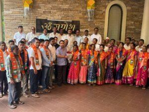 Read more about the article उबाठा सेनेला वाघेरी गावात धक्का