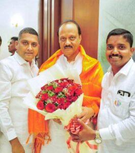 Read more about the article उपमुख्यमंत्री अजितदादा पवार यांच्या वाढदिवसानिमित्त प्रफुल्ल सुद्रिक आणि अभिनंदन मालंडकर यांनी दिल्या शुभेच्छा!