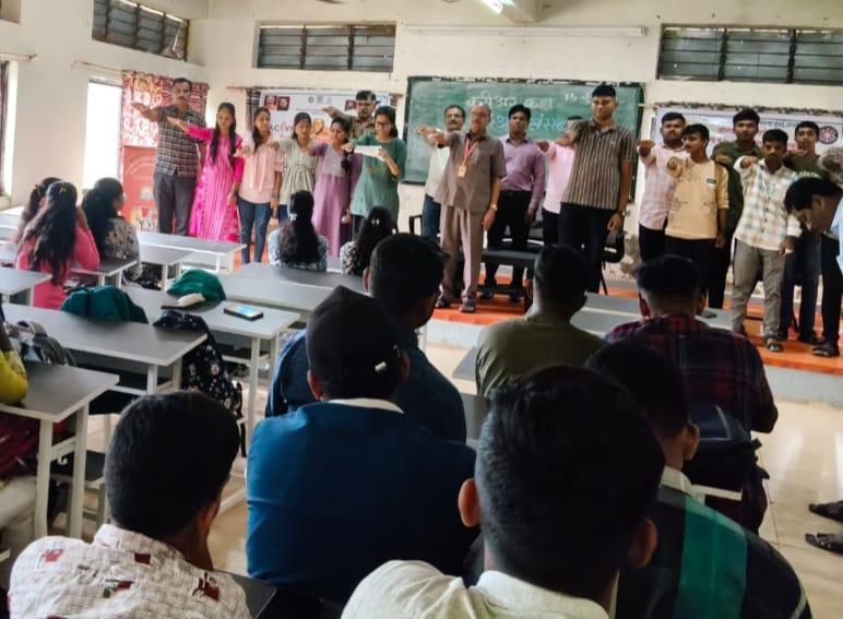 You are currently viewing आनंदीबाई रावराणे महाविद्यालयात जागतिक युवा कौशल्य दिन साजरा